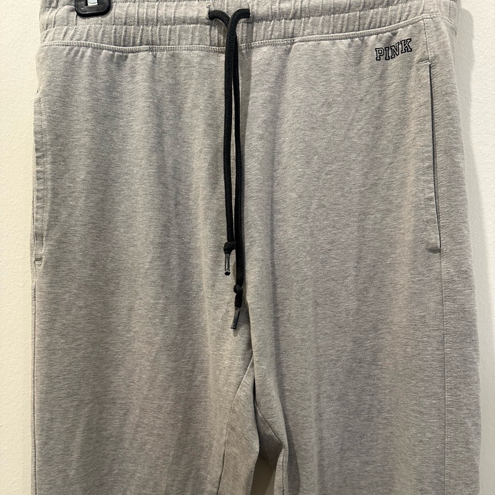 Victoria's Secret Gray Sweatpants with Tapered Leg